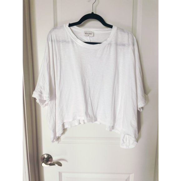 Story -‎ Dolman Sleeve Cropped T-shirt - Picture 1 of 6